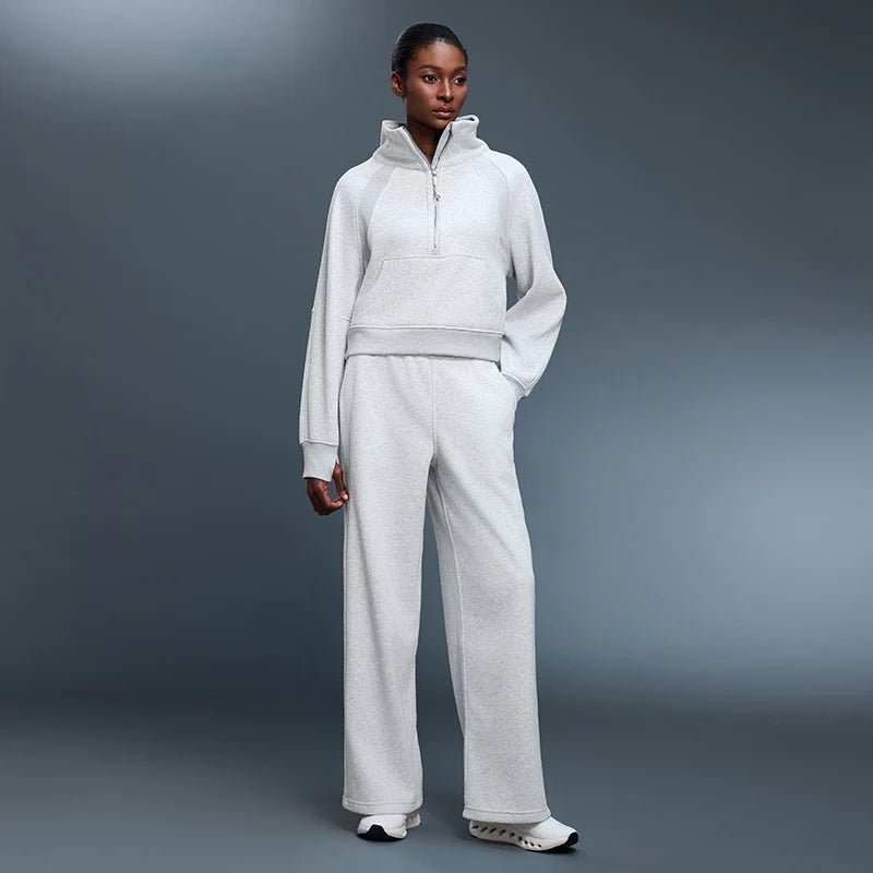 Elevate Fleece Wide Leg Pants  - Joggers - Hit Zero Athletics