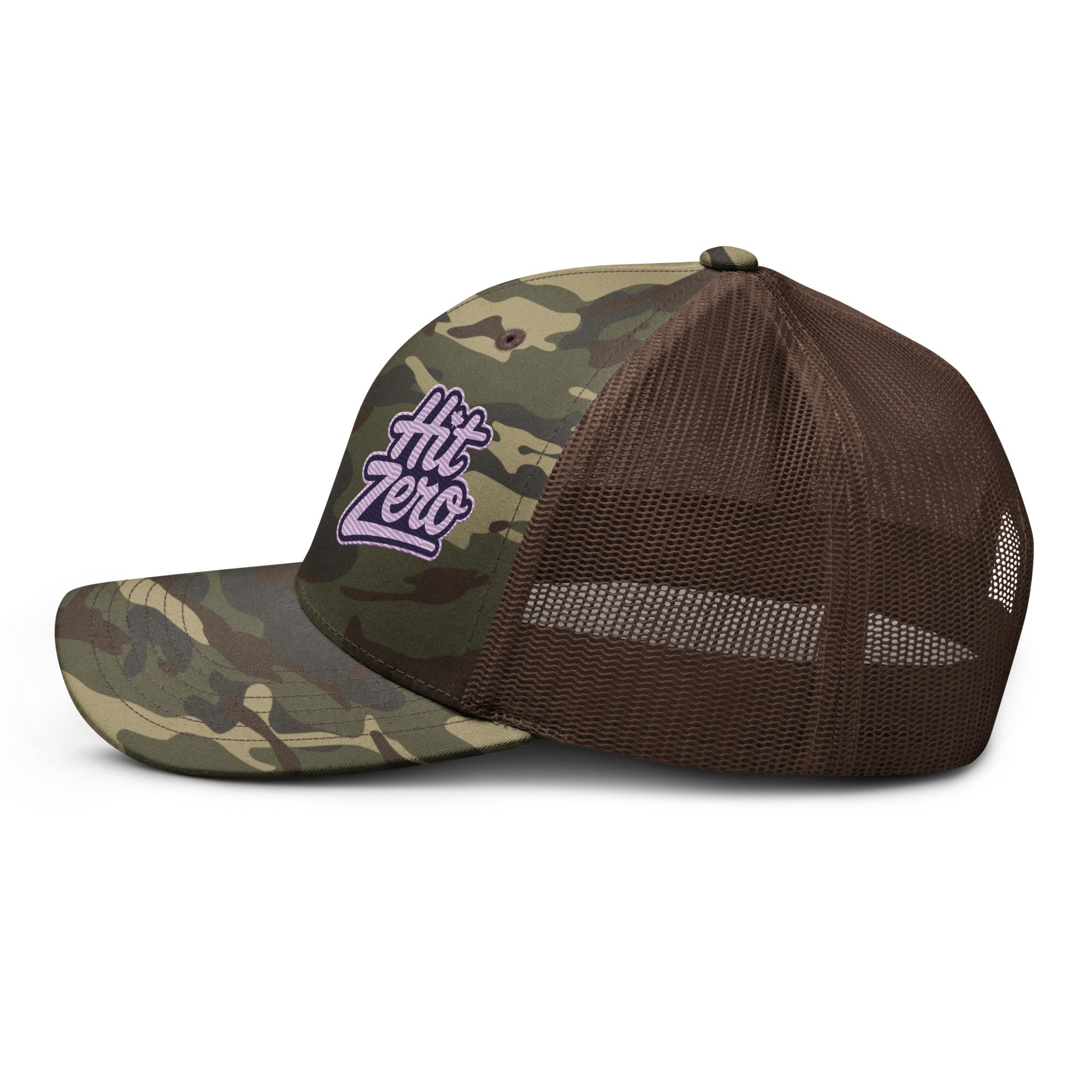 Hit Zero Camo Trucker Hat - Hit Zero Athletics