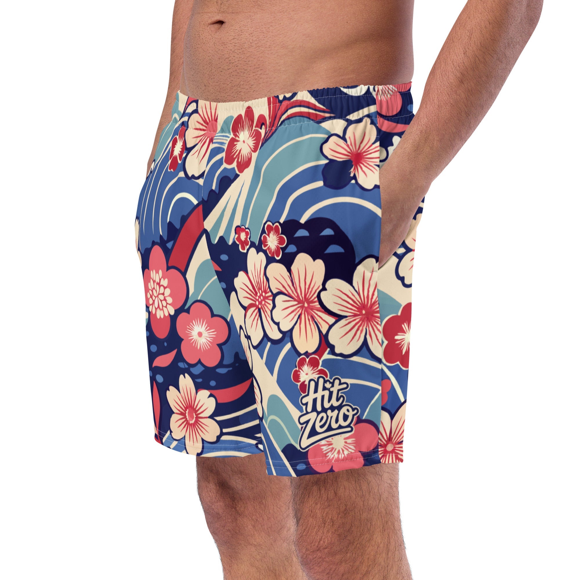 ぼ*７様 RRL WW II ALOHA TRUNKS The Aloha Poolside Hero Swim Trunks - 7
