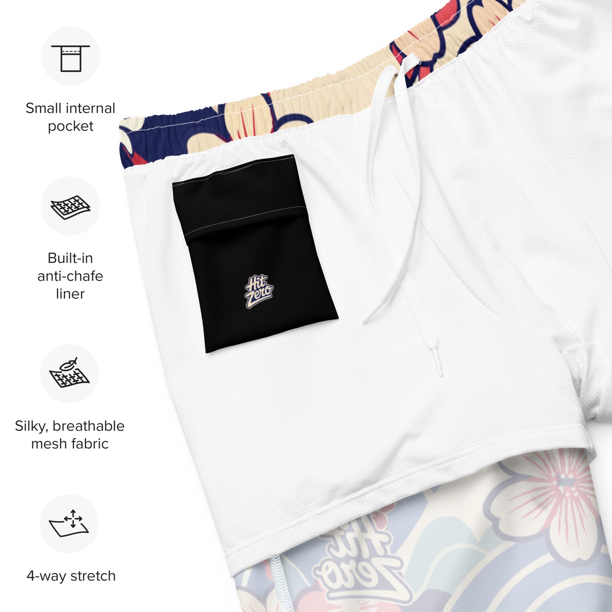 "The Aloha" Poolside Hero Swim Trunks - Swim shorts - Hit Zero Athletics