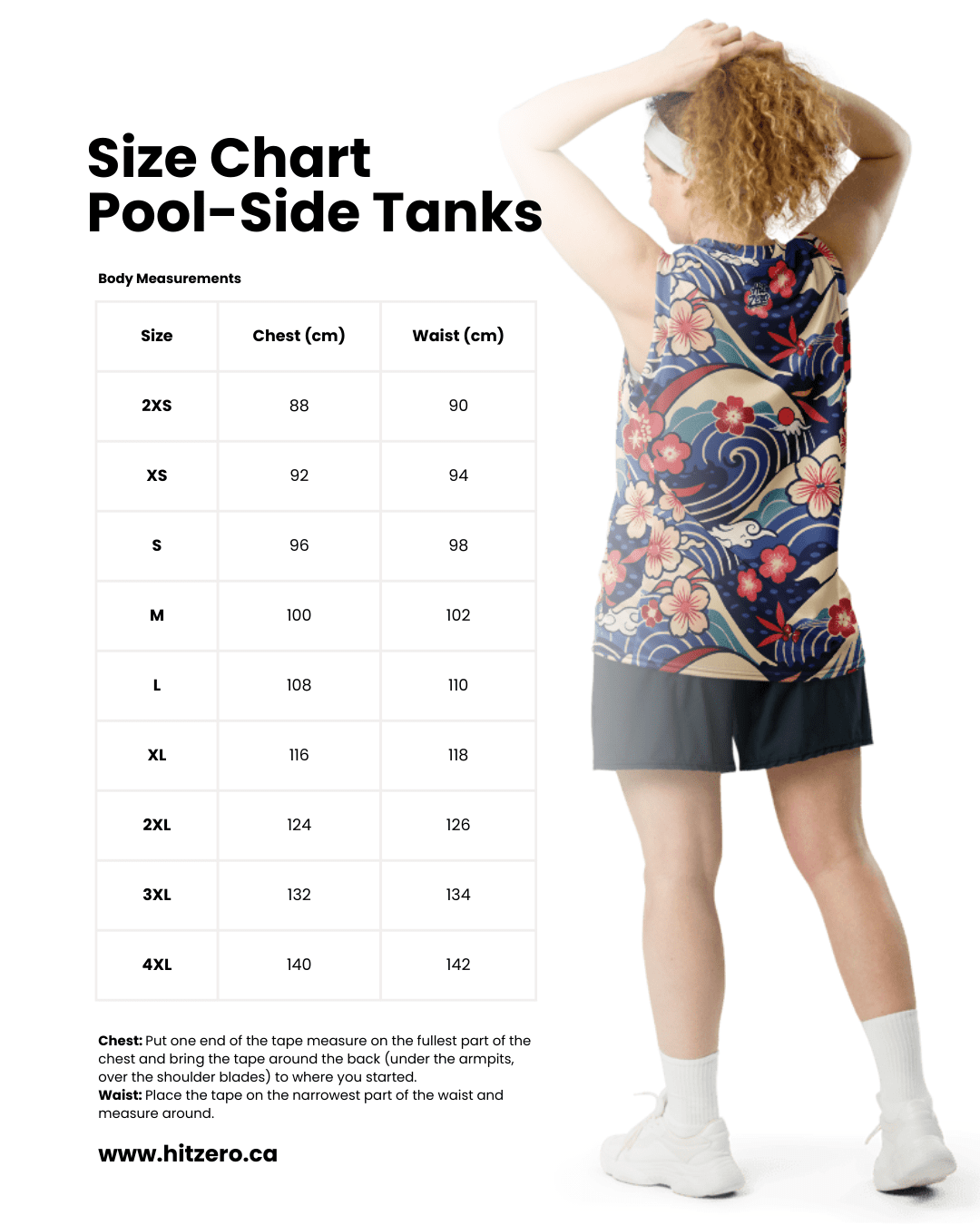 The "Aloha" Poolside Hero Tank - CUT - SEW - Hit Zero Athletics