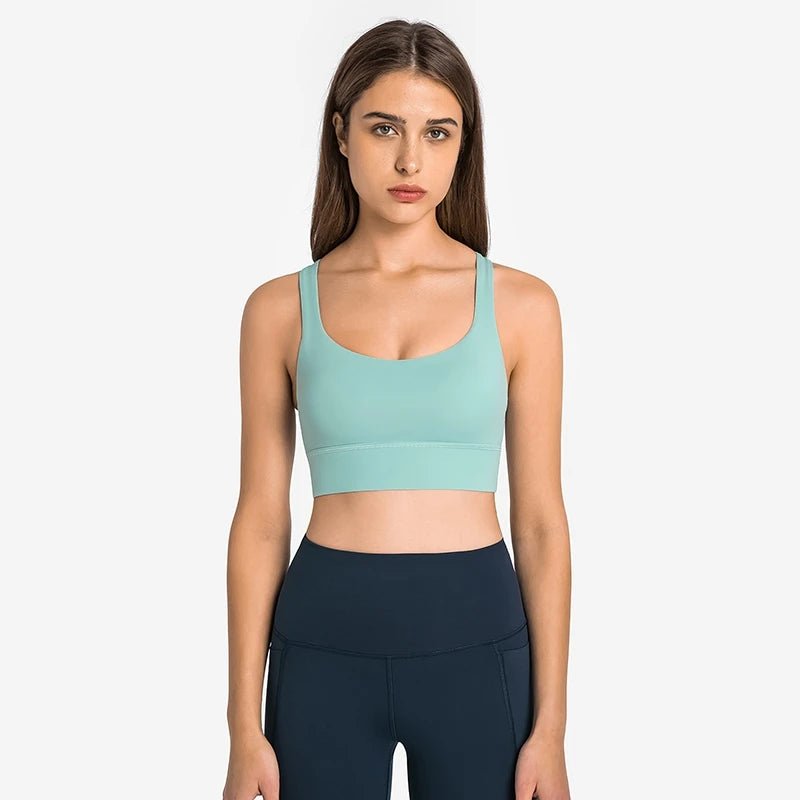 The Elevate Cross - Back Support Bra - Sports Bra - Hit Zero Athletics