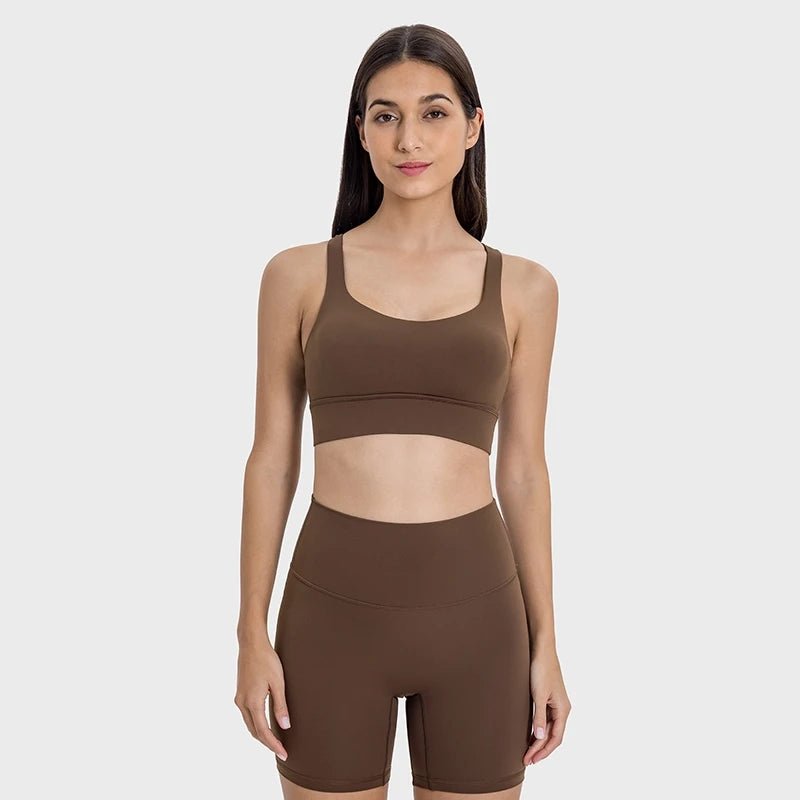 The Elevate Cross - Back Support Bra - Sports Bra - Hit Zero Athletics