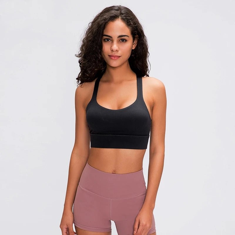 The Elevate Cross - Back Support Bra - Sports Bra - Hit Zero Athletics