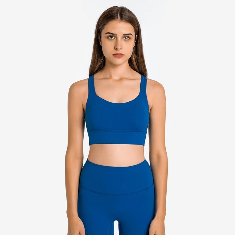 The Elevate Cross - Back Support Bra - Sports Bra - Hit Zero Athletics