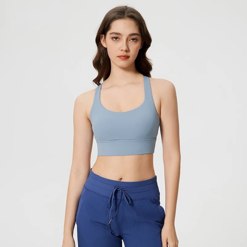 The Elevate Cross - Back Support Bra - Sports Bra - Hit Zero Athletics