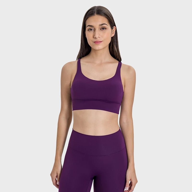 The Elevate Cross - Back Support Bra - Sports Bra - Hit Zero Athletics