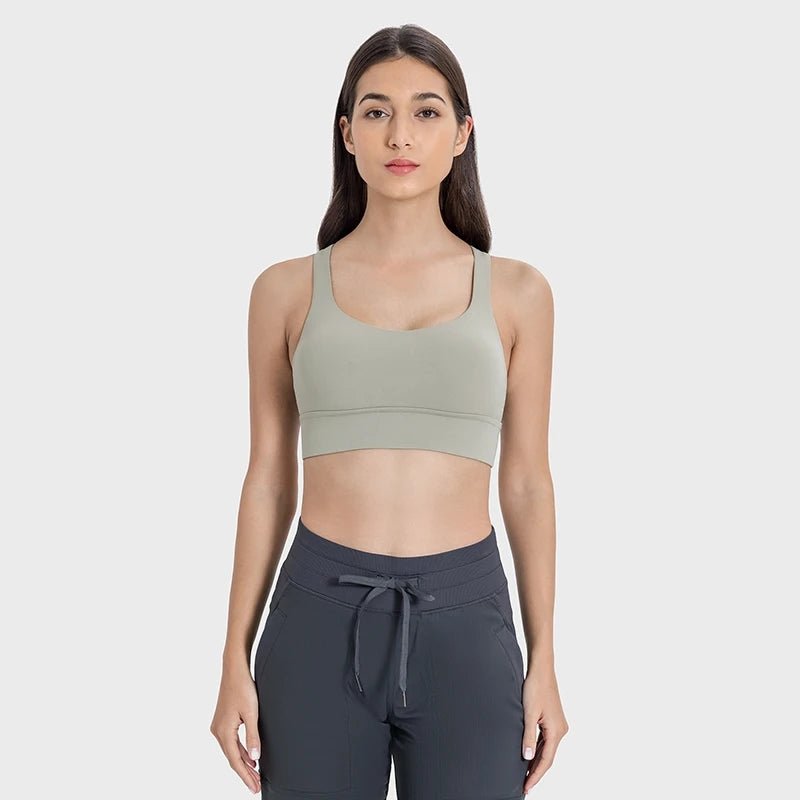 The Elevate Cross - Back Support Bra - Sports Bra - Hit Zero Athletics