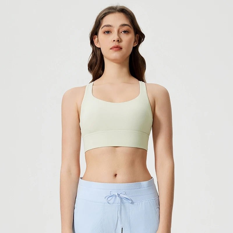 The Elevate Cross - Back Support Bra - Sports Bra - Hit Zero Athletics