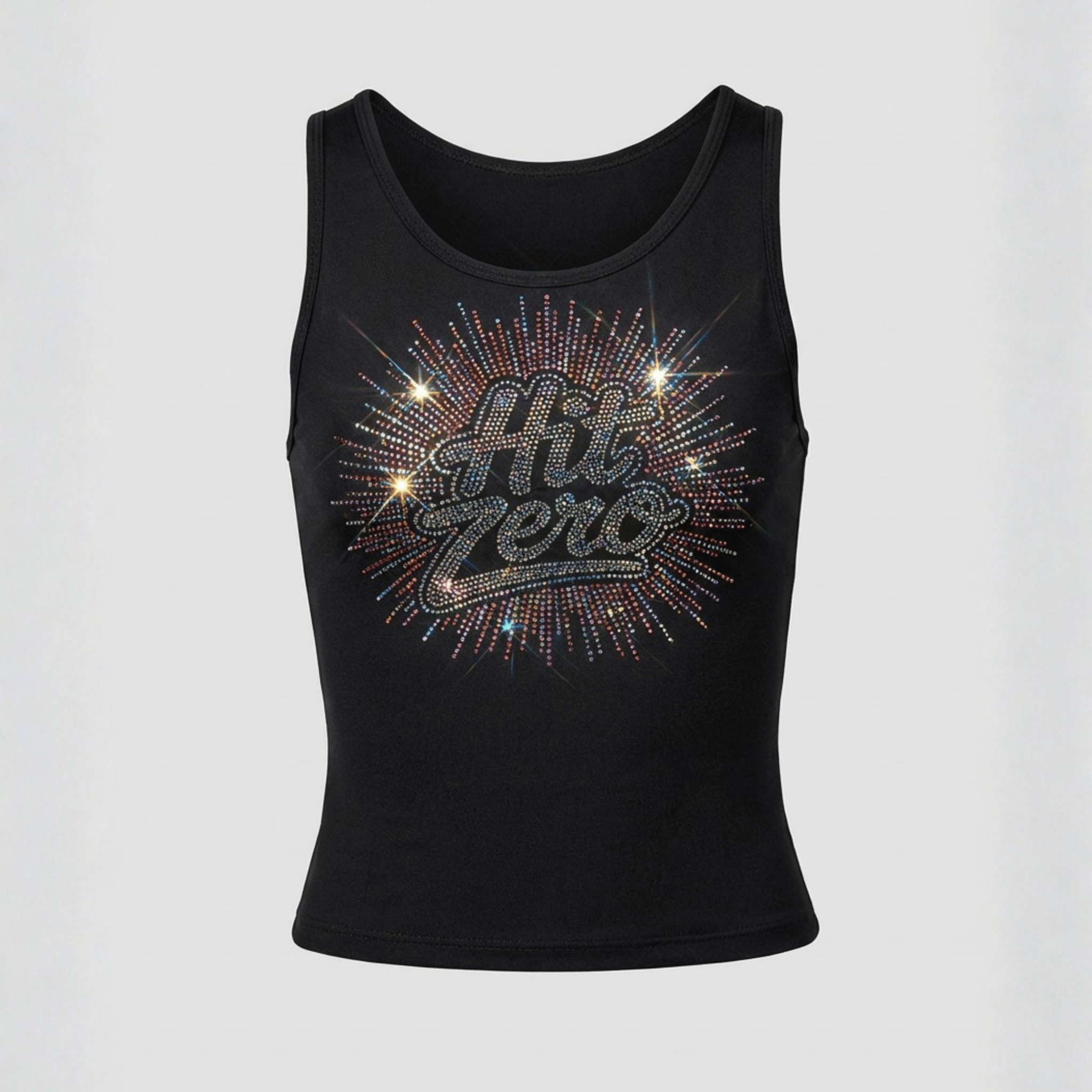 The Glitterbomb Tank Top - Canadian Cheer Practice Wear - Sports Bra - Hit Zero Athletics