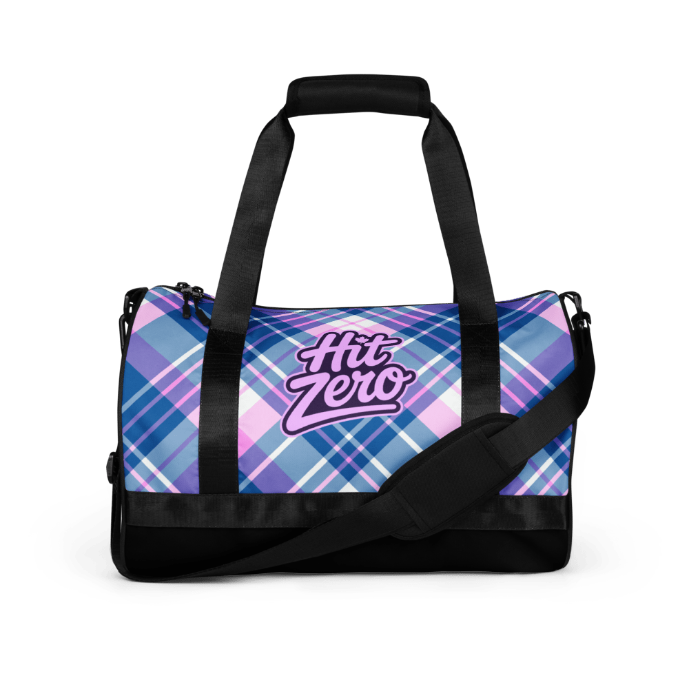 The "Spring Plaid" Comp Weekender - 30L Duffel - Duffle Bag - Hit Zero Athletics