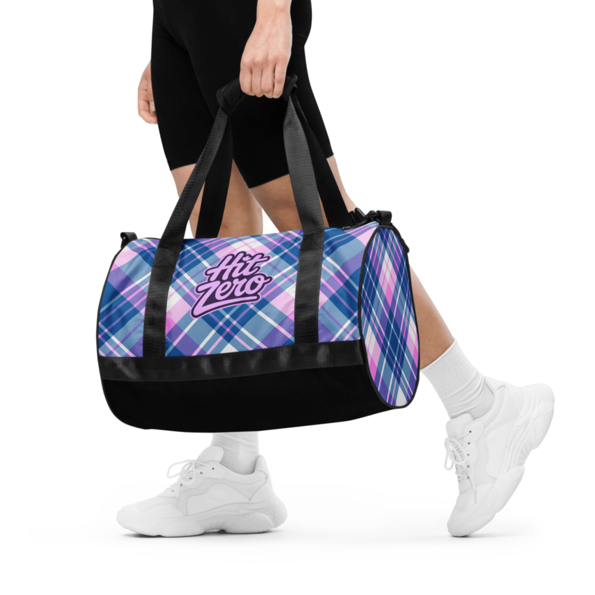 The "Spring Plaid" Comp Weekender - 30L Duffel - Duffle Bag - Hit Zero Athletics
