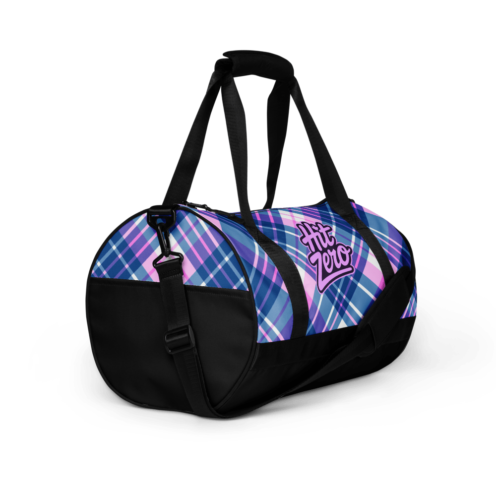 The "Spring Plaid" Comp Weekender - 30L Duffel - Duffle Bag - Hit Zero Athletics