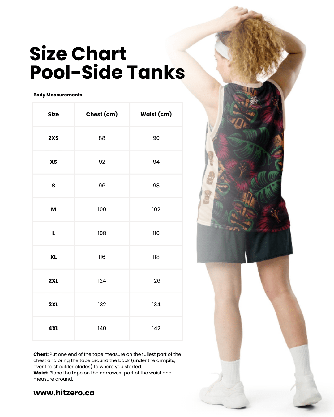 The "Tiki" Poolside Hero Tank Top - CUT - SEW - Hit Zero Athletics