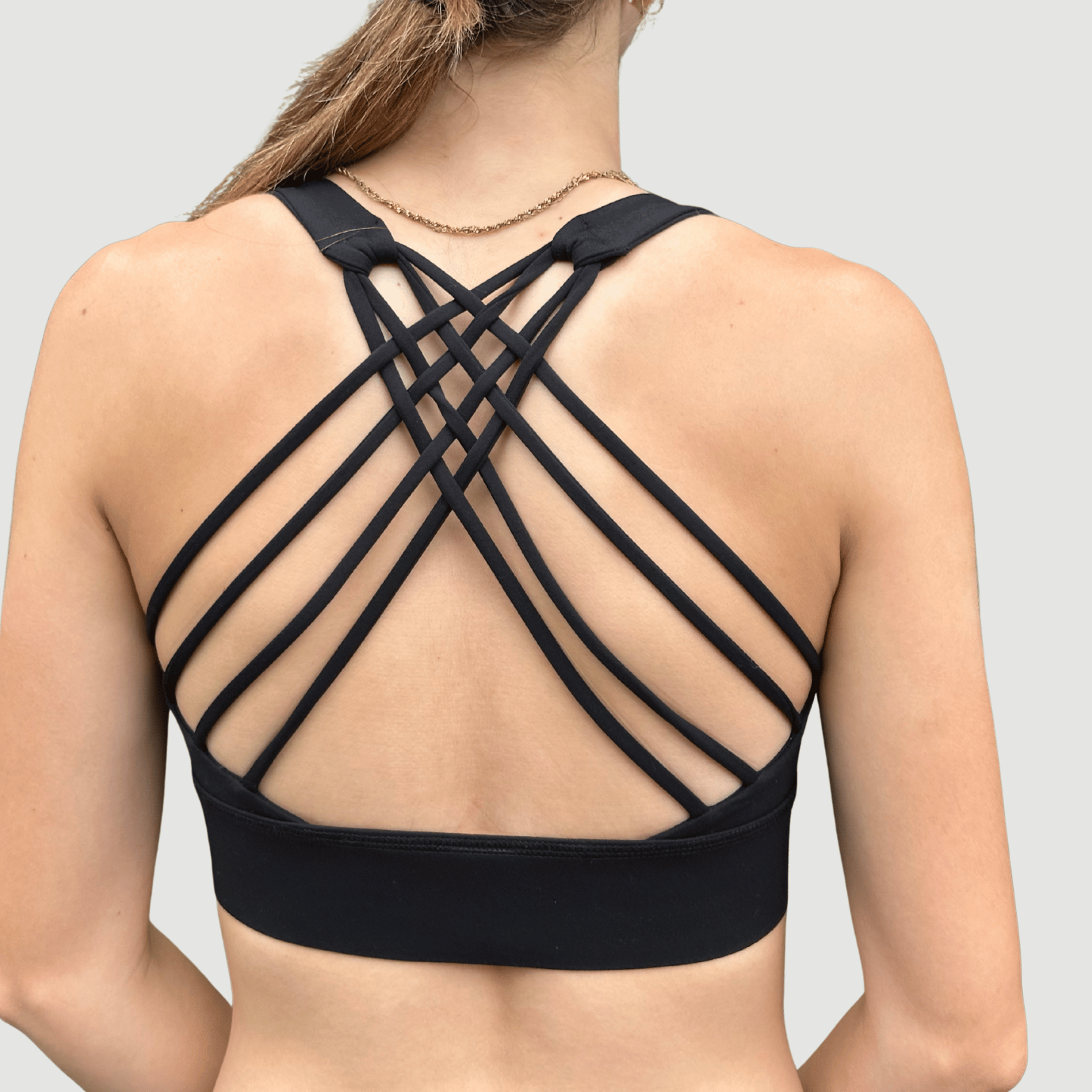 The Velocity Strappy Bra | Hit Zero White Label - Sports Bras - Hit Zero Athletics