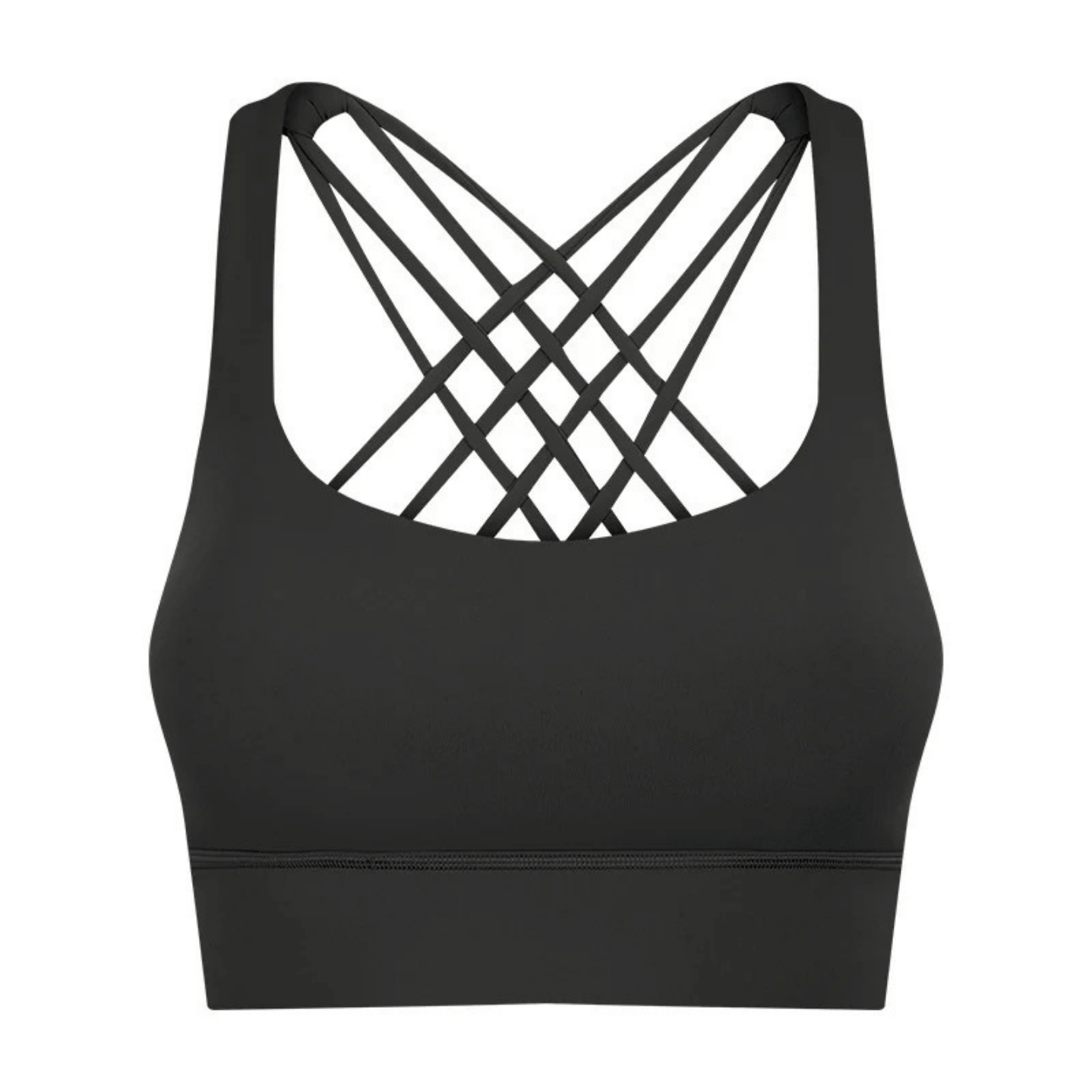 The Velocity Strappy Bra | Hit Zero White Label - Sports Bras - Hit Zero Athletics