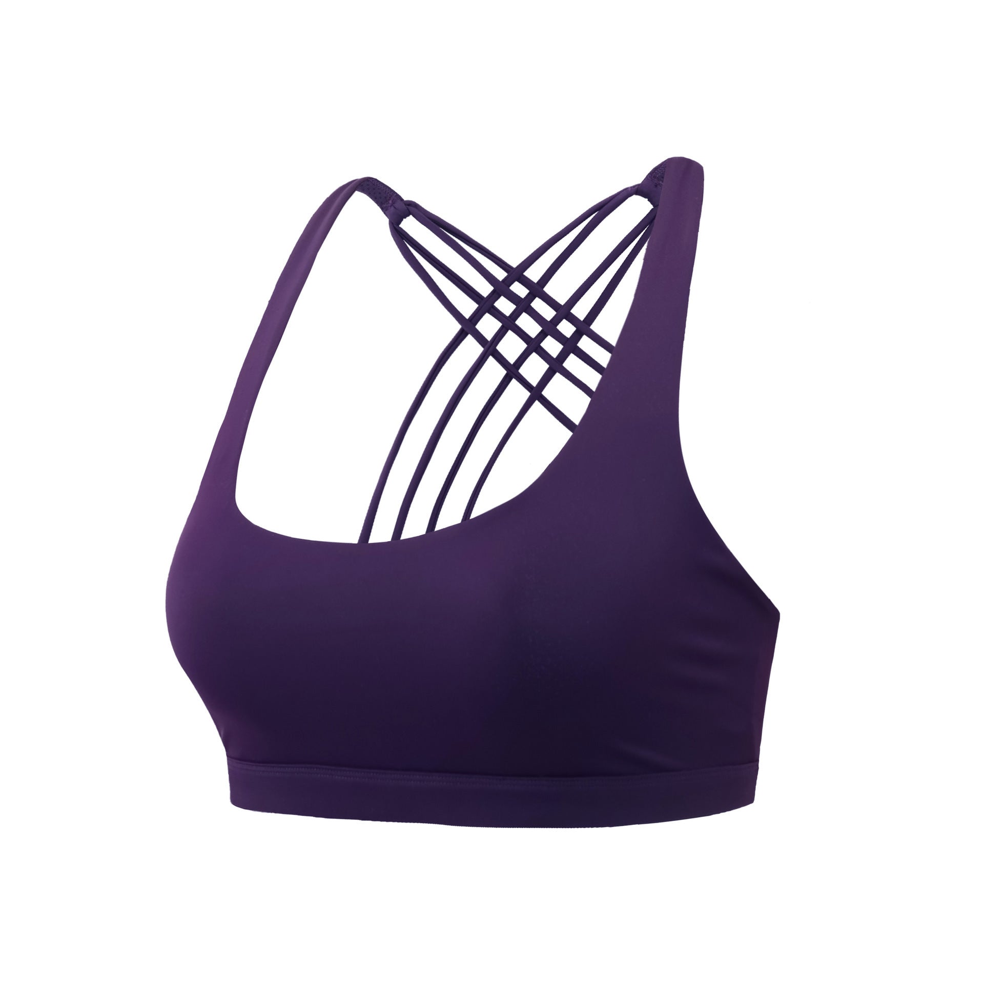 The Velocity Strappy Bra | Hit Zero White Label - Sports Bras - Hit Zero Athletics